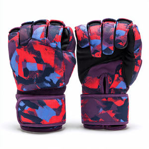 Guantes de Neopreno Estampados para Gimnasio, Guantes de Sublimación para Levantamiento de Pesas, Guantes de Entrenamiento de Neopreno con Agarre Fuerte para Powerlifting - Product Image 6