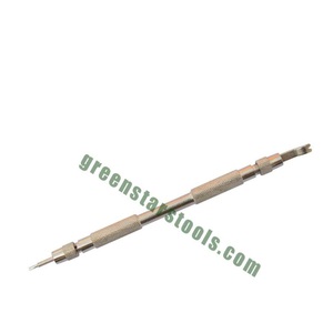 Spring Bar Remover Brass Nickelled <b>Watch</b> Tool Dual Tip Strap Repair Tool Knurled Handle Jewelry Making Tool |Item No GS-2087 - Product Image 1