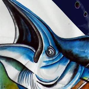 เสื้อแข่งตกปลาแขนยาวป้องกันรังสียูวีแบบซับลิเมชั่น ออกแบบตามสั่ง OEM/ODM ผลิตจากโพลีเอสเตอร์ 100% สำหรับนักตกปลา - Product Image 5