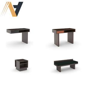 Juego de dormitorio de hotel moderno y fuerte bien diseñado para habitaciones Super 8-Madera Metal King/Queen Tamaños Vietnam Fabricado en fábrica - Product Image 3