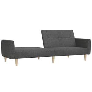 Sofá Cama de 2 Plazas en Gris Oscuro, 100% Poliéster, con Madera y Espuma - Product Image 4