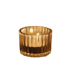 <b>Glass</b> Tealight Holder Votive <b>Candles</b> Holders Pack of 2 - Product Image 2