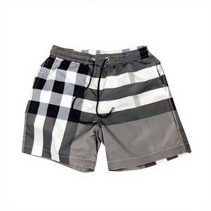 Men's Athletic Casual <b>Shorts</b> 100% Polyester Elastic Waist Solid Front Logo Lightweight Breathable Quick Dry OEM ODM Wholesale - Product Image 1