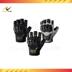 Guantes de Motocicleta Unisex de Medio Dedo con Pantalla Táctil Antideslizante, Material de Poliéster, para Verano, Ciclismo al Aire Libre, Tiro, Hechos en Pakistán - Product Image 3