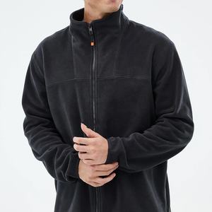 Sudadera con Capucha de Invierno para Hombre, Talla Grande, con Logotipo Personalizado de Alta Calidad, Forro Polar Transpirable, Cierre Completo, Estilo Urbano - Product Image 6