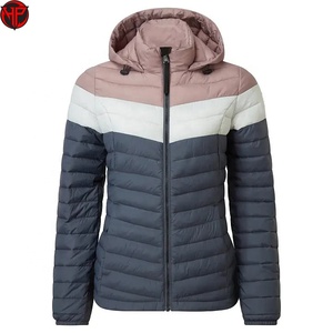 <b>Women</b> <b>Lightweight</b> Down <b>Jacket</b> Hooded Quilted Winter Coat Breathable Windproof Regular Length with Hood <b>Women</b> Warm Puffer <b>Jacket</b> - Product Image 3