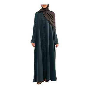 New Muslim Abaya Womens Clothing Diamond Shinny Polyester Open Abaya Modest <b>Dress</b> Abaya Frauen Muslimisches 2026 - Product Image 1