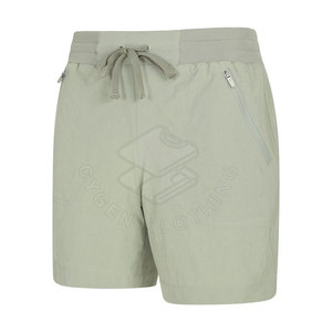 Shorts pour femmes élégants avec cordon de serrage, respirants, taille mi-haute, tissu extensible, tenue décontractée, coupe confortable pour les voyages et les aventures en plein air - Product Image 4