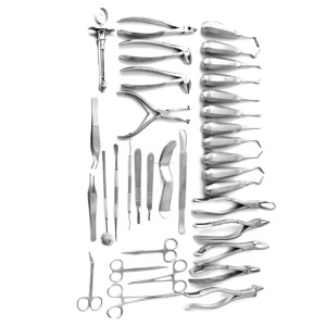 Kit d'instruments chirurgicaux médicaux réutilisables en acier inoxydable, 35 pièces, qualité hospitalière, meilleur fournisseur en gros - Product Image 6