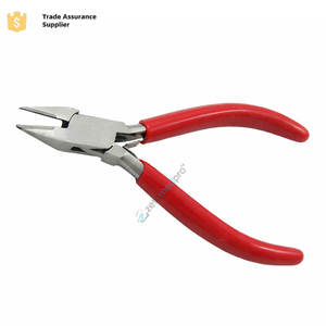Pince coupante à fil de 115 mm en acier inoxydable avec mâchoires TC, double ressort à lame et poignées en PVC pour la fabrication de bijoux, coupe-fil OEM - Product Image 3