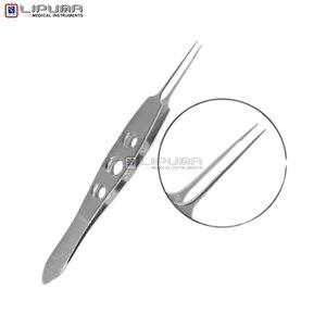 Kit de 8 instruments microchirurgicaux vétérinaires de précision en acier inoxydable, manuels, pour la chirurgie des petits animaux - Product Image 6