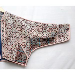 Veste patchwork matelassée 100 % coton faite main pour femme, style Kantha festif, bohème ethnique et coloré pour l'été - Product Image 2