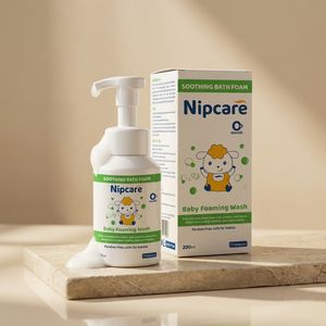 Espuma de Baño Natural para Bebés con Piel Sensible – Limpiador Suave para Recién Nacidos para la Prevención de la Dermatitis del Pañal, Marca Privada OEM - Product Image 5