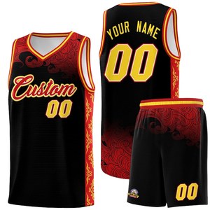 Uniformes de basketball personnalisés par sublimation – Maillots et shorts anti-bactériens à séchage rapide avec protection UPF 50+ et teinture intégrale - Product Image 5