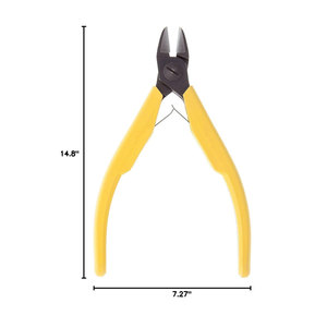 Ciseaux de précision en acier inoxydable Lindstrom, série 80, tête ovale, pour l'électronique, les circuits imprimés, la fabrication de bijoux - Product Image 2