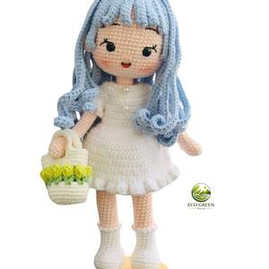 Muñecas de ganchillo de alta calidad, personalizadas en Vietnam según lo solicitado, tamaño personalizable, cartón/OEM - Product Image 3