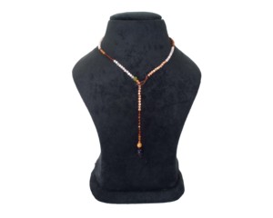 Collar Minimalista en Forma de Y con Cuentas, Chapado en Oro de 18K, Hecho a Mano, para Mujer, Regalo de Boda, Joyería para Playa y Fiesta - Product Image 4