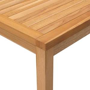 Mesa de Comedor de Madera de Teca de Gran Durabilidad con Acabado Fino, Muebles de Patio - Product Image 5