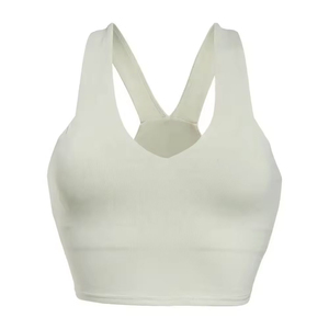 Seamless Reversible Yoga Shorts Set Women 2 Piece Activewear Low Waist Gym Fitness Clothing Workout Breathable Front - Product Image 3