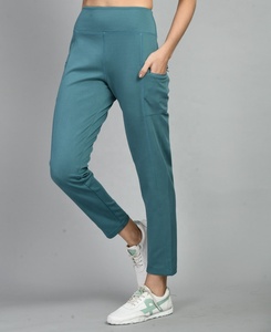 Women's Custom Logo Eco-Friendly <b>Scrub</b> <b>Set</b> V-Neck Knitted Polyester Rayon Spandex Uniform Pantsuit Hospital Use Drawstring Waist - Product Image 6