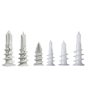 Tornillo Espiral de Expansión de Plástico para Placa de Yeso, Perno de Fijación en Forma de Cruz para Pared - Product Image 5