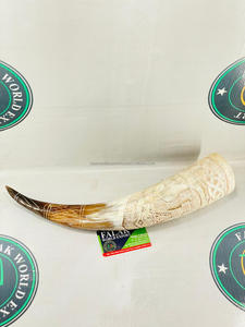 Cuerno de vaca de búfalo pulido de nuevo diseño, artesanías naturales talladas a mano para decoración del hogar y restaurante Bar de Falak World Export - Product Image 6