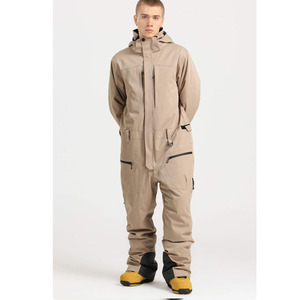 Traje de Snowboard Impermeable con Capucha para Mujer 2026, Mono de Esquí, Overol de Nieve de Invierno, Conjunto de Ropa Aislante y Cortavientos de Poliéster/Algodón - Product Image 3