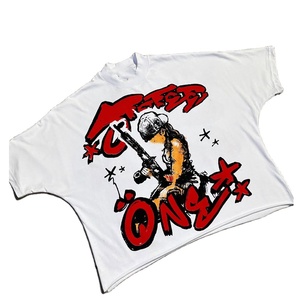 เสื้อยืดผู้ชายโอเวอร์ไซส์คุณภาพ230กรัมคอกลมแขนสั้นผ้าคอตตอน100% พิมพ์ลายสำหรับทั้งชายและหญิงเสื้อยืดพิมพ์ลาย DTG - Product Image 3