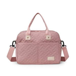 Lovely Macaroon Color Luxury High Quality Quilted Soft Large Capacity Portable Multi-functional Gym Training <b>Bag</b> Polyester - Product Image 5