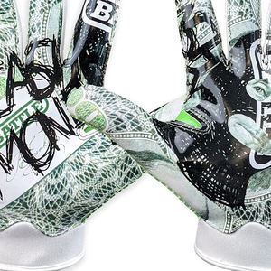 Gants de football américain pour receveur, haute qualité, légers, pour adultes, avec design personnalisé, pour hommes - Product Image 5