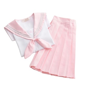 Automne printemps japon école uniforme Cardigan Cosplay étudiant filles JK uniforme pull coton soie tricoté Style collège Style - Product Image 5