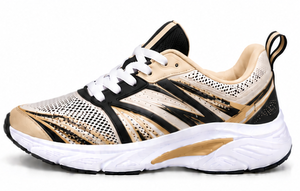 Zapatillas deportivas de plataforma con suela gruesa al por mayor para hombre y mujer, transpirables, cómodas, con cordones, de fábrica. - Product Image 5