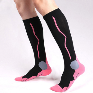 Customized Bottom Compression Athletic Anti-Slip Grip Football Soccer Socks Breathable Crew Youth Spring Thin - Product Image 3
