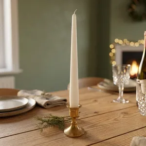 <b>Brass</b> Taper Candle <b>Holder</b> | <b>Brass</b> <b>Candlestick</b> <b>Holder</b> | Vintage Candle Stand | Decorative Metal Candle <b>Holder</b> for Home Decor - Product Image 4