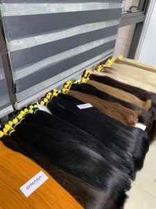 Proveedor Mayorista Especializado en Extensiones de Cabello Virgen Nasa, Color Teñido, Cabello Natural Ondulado y Liso de un Solo Donante, Precio de Fábrica - Product Image 5