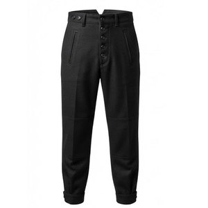 Pantalon Militaire Allemand de Qualité en Gros, Coupe Droite, en Toile Légère et Écologique pour Homme, Coutures Robustes, Taille Flexible - Product Image 1