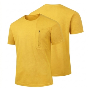 T-shirts pour hommes en coton 100% de haute qualité, 260g, coupe ample, personnalisables, impression possible. - Product Image 1