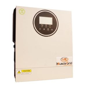 Inversor Solar Híbrido MuscleGrid de 1.5KW 24V, Tecnología sin Transformador, Protección contra Sobrecarga, Factor de Potencia 1, Salida de CA - Product Image 5