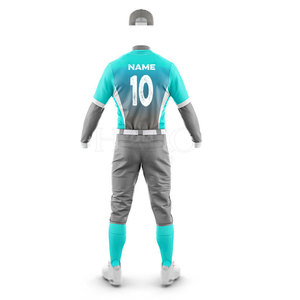 Custom Baseball Uniform Set Sublimated Jersey and Pants Breathable Teamwear OEM Manufacturer - Product Image 5
