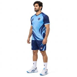 Tenues de handball confortables, maillot et short de sport d'équipe, design léger et respirant, adaptés à l'entraînement au handball - Product Image 3