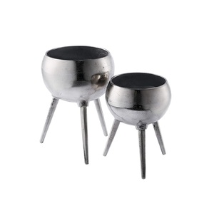 Vase à fleurs en aluminium de marque privée, finition durable, impressionnante, pour la décoration intérieure et les arrangements de centre de table - Product Image 2