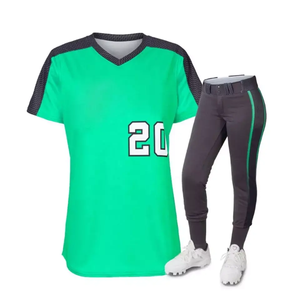 Custom Two-Button Embroidery Baseball Jersey Shirts Youth Competition Uniform Set Sublimation Technique Unique - Product Image 2