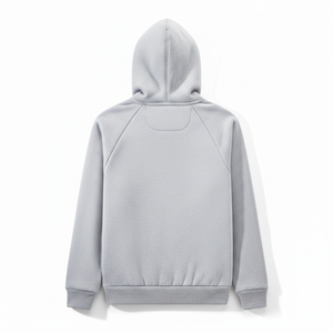 Sweat-shirt à capuche épais et doublé polaire pour homme, coupe ample, avec impression numérique, 100 % coton, anti-boulochage, uni, 400 g - Product Image 2