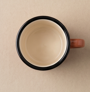 Tasse à café émaillée imprimée OEM, thème saisonnier, récipient de voyage en fer, vente en gros, fournisseur direct, partenaire commercial - Product Image 5