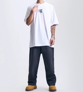 Camisetas de Moda Oversize con Hombros Caídos y Estampado Digital de Color Liso para Hombre, Fabricante OEM ODM Personalizado - Product Image 4