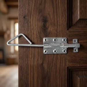 Premium Quality French Style Iron <b>Bar</b> Bolt <b>Door</b> Latch for Residential for <b>Wooden</b> <b>Doors</b> Gates and Security Hardware For Sale - Product Image 5