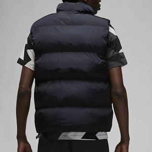 Chalecos Acolchados para Hombre, Abrigo Grueso de Invierno, Chaqueta Cálida con Cuello Alto y Cierre de Cremallera, Chalecos Acolchados para Esquí, Otoño e Invierno - Product Image 1