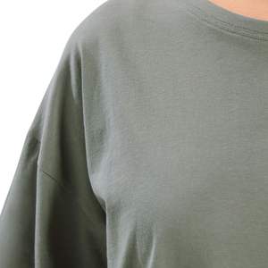 Camiseta Oversize para Mujer, Corte Holgado, Algodón, Manga Corta, Informal, Verano, Personalizable con Logotipo, Venta al Por Mayor, Moda Urbana - Product Image 5