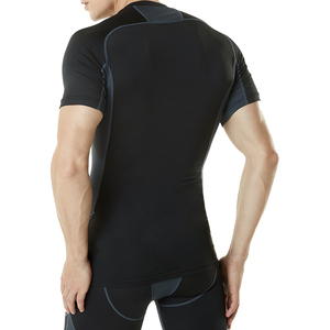 Factory Supply High Collar Quick Dry Short Sleeve t <b>Shirts</b> <b>Mens</b> Clothing Streetwear <b>Men</b> Clothes <b>Compression</b> <b>Men</b> t <b>Shirt</b> - Product Image 5