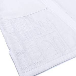 Kimono de Jiu Jitsu Shoyorol de Alta Calidad, Color Blanco, Logotipo Personalizado, Nuevo Modelo, Lote 135, 100% Algodón, 450 GSM, para Karate - Product Image 3